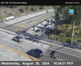 SB 15 at Clairemont Mesa Blvd