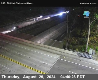 SB 15 at Clairemont Mesa Blvd