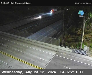 SB 15 at Clairemont Mesa Blvd