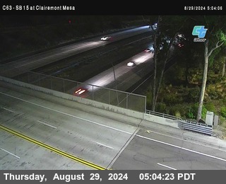 SB 15 at Clairemont Mesa Blvd