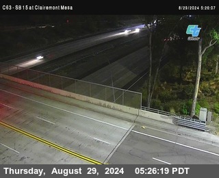 SB 15 at Clairemont Mesa Blvd