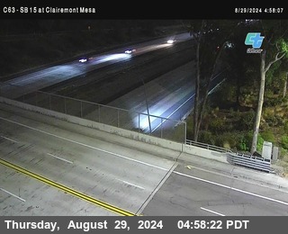 SB 15 at Clairemont Mesa Blvd