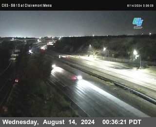 SB 15 at Clairemont Mesa Blvd