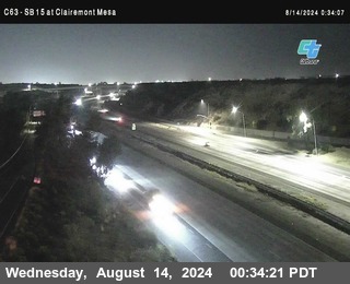 SB 15 at Clairemont Mesa Blvd