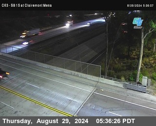 SB 15 at Clairemont Mesa Blvd