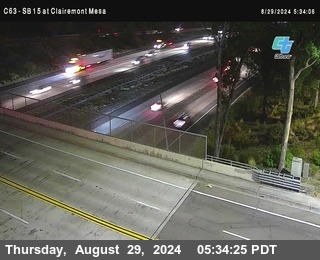 SB 15 at Clairemont Mesa Blvd