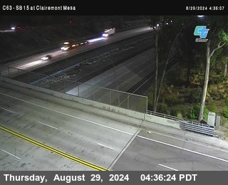 SB 15 at Clairemont Mesa Blvd