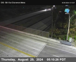 SB 15 at Clairemont Mesa Blvd