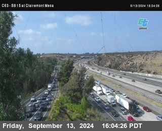 SB 15 at Clairemont Mesa Blvd