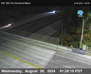 SB 15 at Clairemont Mesa Blvd