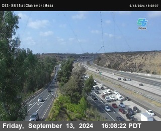 SB 15 at Clairemont Mesa Blvd