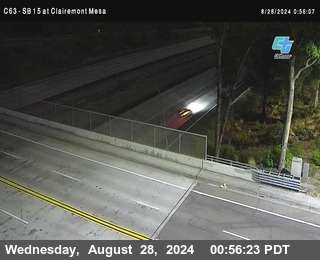 SB 15 at Clairemont Mesa Blvd