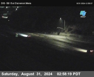 SB 15 at Clairemont Mesa Blvd