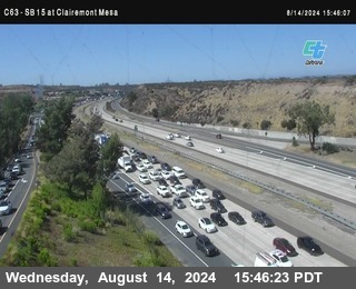 SB 15 at Clairemont Mesa Blvd