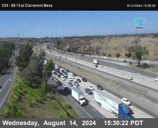 SB 15 at Clairemont Mesa Blvd