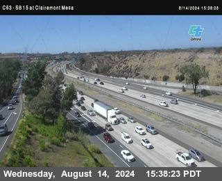 SB 15 at Clairemont Mesa Blvd