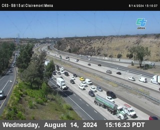 SB 15 at Clairemont Mesa Blvd