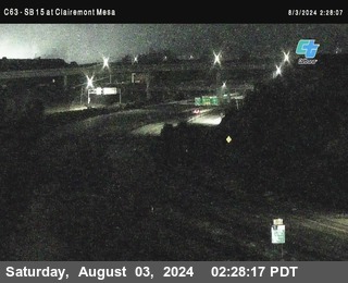 SB 15 at Clairemont Mesa Blvd