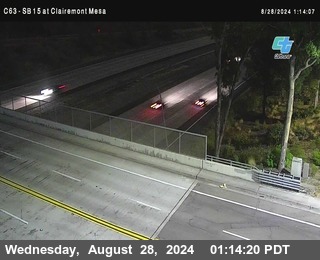 SB 15 at Clairemont Mesa Blvd