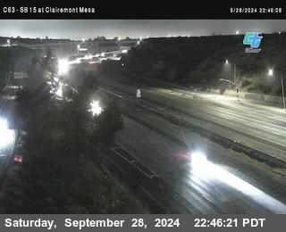 SB 15 at Clairemont Mesa Blvd