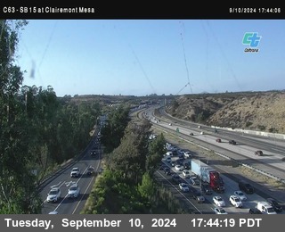 SB 15 at Clairemont Mesa Blvd