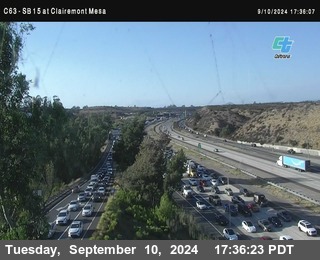 SB 15 at Clairemont Mesa Blvd