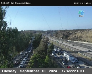 SB 15 at Clairemont Mesa Blvd