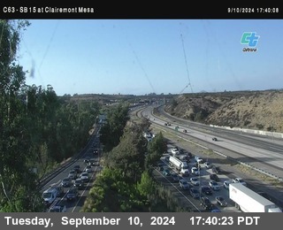 SB 15 at Clairemont Mesa Blvd