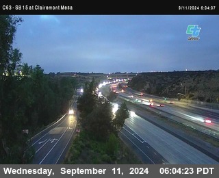 SB 15 at Clairemont Mesa Blvd