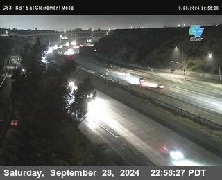 SB 15 at Clairemont Mesa Blvd