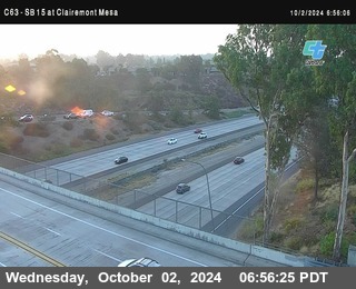 SB 15 at Clairemont Mesa Blvd