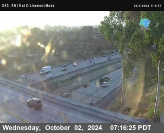 SB 15 at Clairemont Mesa Blvd