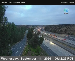 SB 15 at Clairemont Mesa Blvd