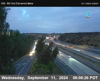 SB 15 at Clairemont Mesa Blvd