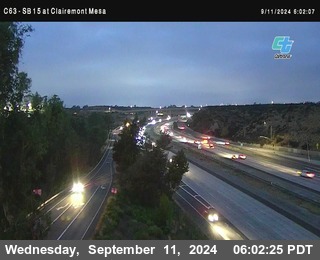 SB 15 at Clairemont Mesa Blvd