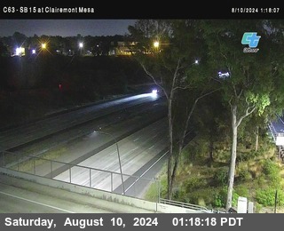 SB 15 at Clairemont Mesa Blvd