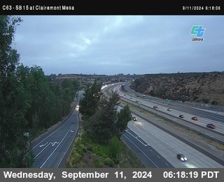 SB 15 at Clairemont Mesa Blvd