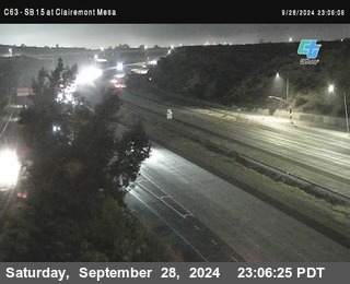 SB 15 at Clairemont Mesa Blvd