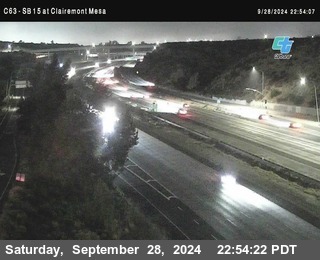 SB 15 at Clairemont Mesa Blvd