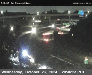 SB 15 at Clairemont Mesa Blvd