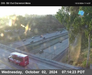 SB 15 at Clairemont Mesa Blvd