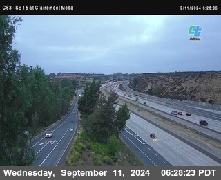 SB 15 at Clairemont Mesa Blvd