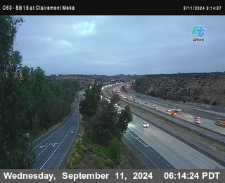 SB 15 at Clairemont Mesa Blvd