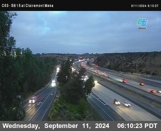 SB 15 at Clairemont Mesa Blvd