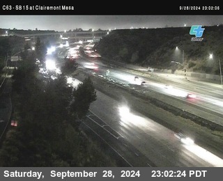 SB 15 at Clairemont Mesa Blvd