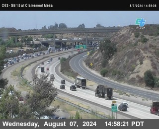 SB 15 at Clairemont Mesa Blvd