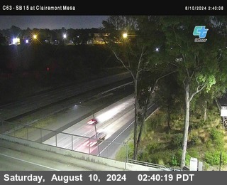 SB 15 at Clairemont Mesa Blvd