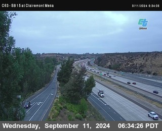 SB 15 at Clairemont Mesa Blvd