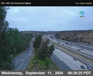 SB 15 at Clairemont Mesa Blvd