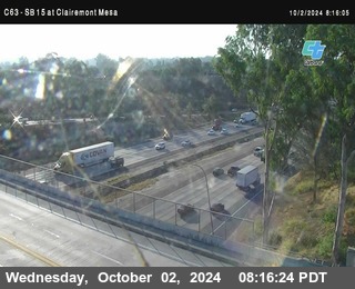 SB 15 at Clairemont Mesa Blvd